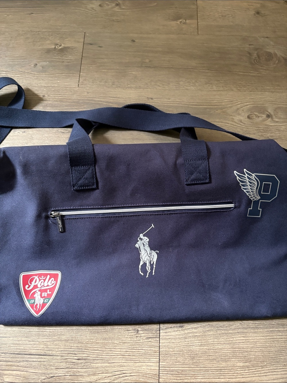 POLO Ralph Lauren Blue Line Duffle Bag.